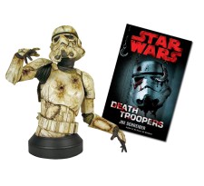 Star Wars Death Trooper Mini Bust with Paperback Novel